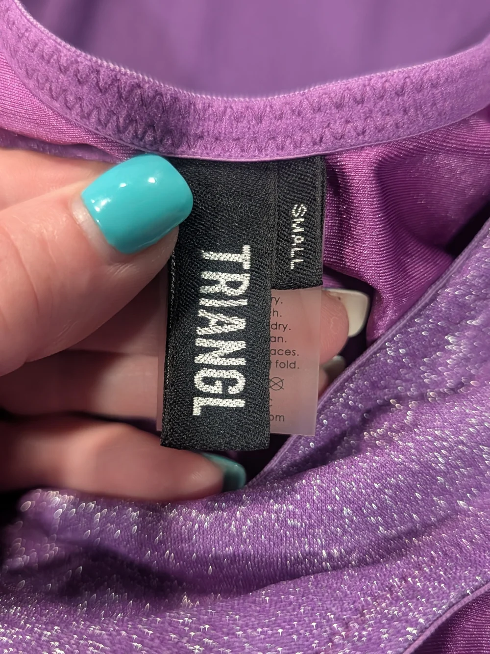 triangl swimwear xsmall top